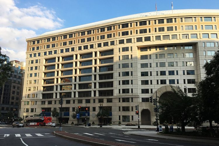 La sede del BID, 1300 New York Avenue, Washington DC. Foto: Wikipedia.