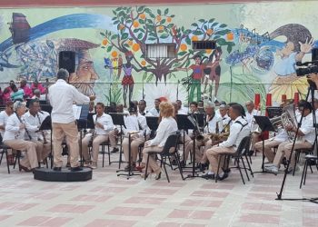 La Banda Provincial de Conciertos de Santiago de Cuba . Foto: ACN.