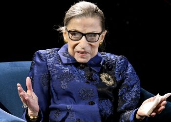 La jueza Ruth Bader Ginsburg. Foto: Axios.