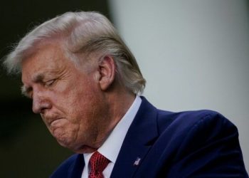 El presidente Donald Trump. Foto: Yahoo News.