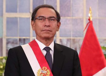 El presidente peruano Martín Vizcarra. Foto: Aciprensa.