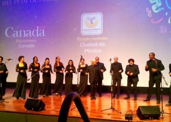 Vocal Leo, una de las dos agrupaciones vocales cubanas premiadas en Festival/Concurso Internacional de Música Coral “A Ruginit Frunza Din VII” en Chisinau, Moldavia. Foto; Guitar Center.