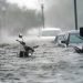 Crecidas causadas por el huracán Sally inundan una calle el miércoles 16 de septiembre de 2020, en Pensacola, Florida. Foto: Gerald Herbert/AP/Archivo.