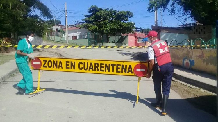 En la zona de Altamira, en Santiago de Cuba, se estableció una cuarentena, luego de 180 días sin casos positivos en la COVID-19 en la provincia. Foto: perfil de Facebook de Betty Beatón.