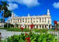 El Gran Teatro de La Habana Alicia Alonso, en el entorno del Prado habanero. Foto: Otmaro Rodríguez.