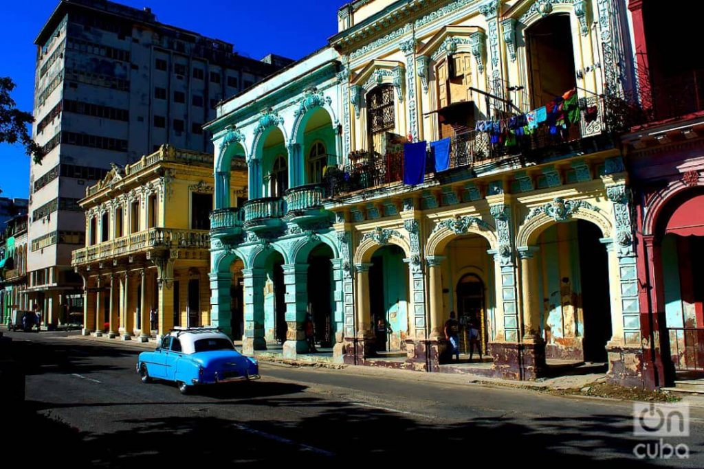 Vista del entorno del Prado de La Habana. Foto: Otmaro Rodríguez.