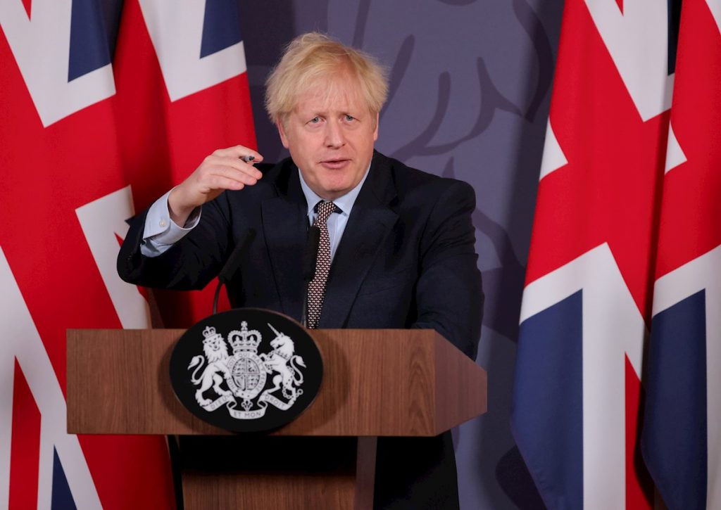 El primer ministro del Reino Unido, Boris Johnson. Foto: Pippa Fowles / EFE / No10 Downing Street.