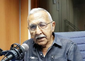 El locutor Ibrahim Aput. Foto: Radio 26.