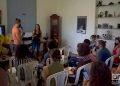 Desarrollo de un taller en el coworking audiovisual Varentierra, organizado por la productora WajirosFilms en su sede de La Habana, con jóvenes realizadores cubanos. Foto: Otmaro Rodríguez.