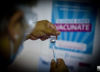 El presidente argentino Alberto Fernández destacó que será la campaña de vacunación "más grande de la historia moderna del país”. Foto: Kaloian Santos.