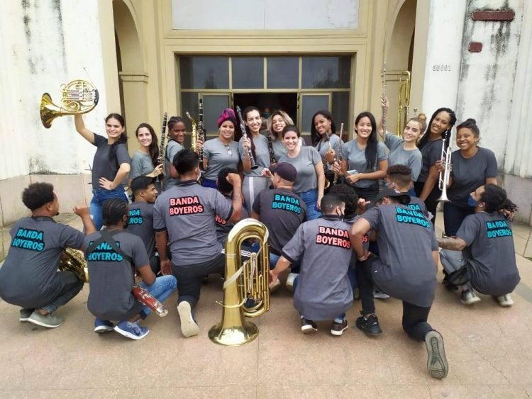 Banda municipal de concierto de Boyeros. Foto: página oficial de facebook de la agrupación
