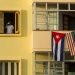 Edificio colindante con la embajada de EEUU en La Habana, foto tomada el día de la ceremonia de inauguración el 14 de agosto de 2015. Foto: Alain Gutiérrez