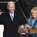 Joe Biden al asumir la presidencia de Estados Unidos frente al Capitolio en Washington, el 20 de enero del 2021. (Saul Loeb/Pool Photo via AP)