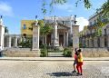 El Templete, en el entorno de la Plaza de Armas, en La Habana Vieja. Foto: Otmaro Rodríguez.