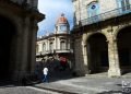Vista de la Plaza de Armas, en La Habana Vieja. Foto: Otmaro Rodríguez.