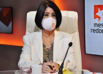 Marta Elena Feitó, ministra cubana de Trabajo y Seguridad Social. Foto: Mesa Redonda.