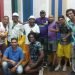 Músicos cubanos seleccionados para grabar con K.C Porter. Foto: cortesía de Alden González.