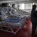 Enfermos de la COVID-19 y personal médico en la Unidad de Cuidados Intensivos del Hospital de M'Boi Mirim, en un suburbio de Sao Paulo, Brasil. Foto: Fernando Bizerra / EFE / Archivo.