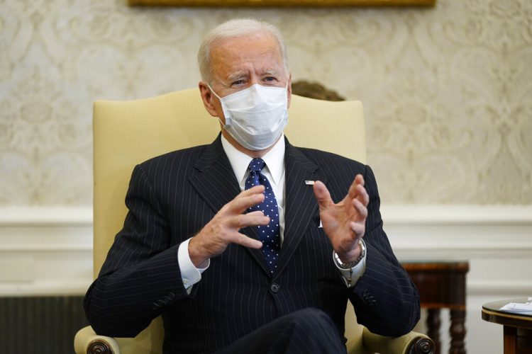 El presidente Joe Biden en la oficina Oval de la Casa Blanca, en Washington, D.C. Foto: Patrick Semansky/AP.