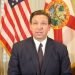 El gobernador de Florida, Ron DeSantis, anuncia su decisión contra los pasaportes de vacunación de la COVID-19. Foto: AP.