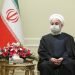 El presidente iraní Hasán Ruhani en Teherán el 7 de marzo del 2021. Foto facilitada por el website oficial de la presidencia iraní. Foto: Presidencia Iraní,  vía AP.