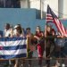 Durante la inauguración oficial de la embajada de Estados Unidos en La Habana, 14 de agosto de 2015. Foto: Alain L. Gutiérrez (archivo)