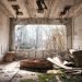 Un apartamento abandonado en Pripyat, cerca de la central nuclear de Chernobyl, en la Zona de Exclusión, Ucrania. Foto: New Statesman.
