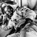 Michael Collins durante la orbita en la Luna. | Foto: NASA