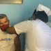 Tras la administración de una dosis de Soberana 02 al voluntario 44.010, concluyó la primera fase del ensayo clínico fase III con el candidato vacunal cubano. Foto: @cubadebatecu/Twitter.