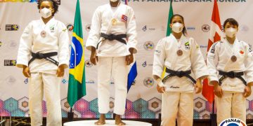 La judoca cubana Arnaes Odelín logró el primer puesto de los 63 Kg. Foto: panamjudo.org