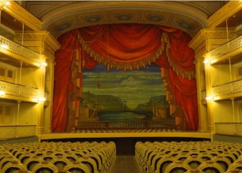 El teatro Sauto. Foto: The Cuban History.