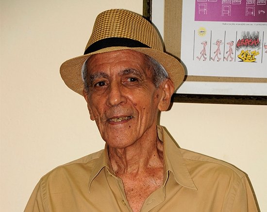 El caricaturista cubano Francisco Blanco. Foto: Juventud Rebelde / Archivo.
