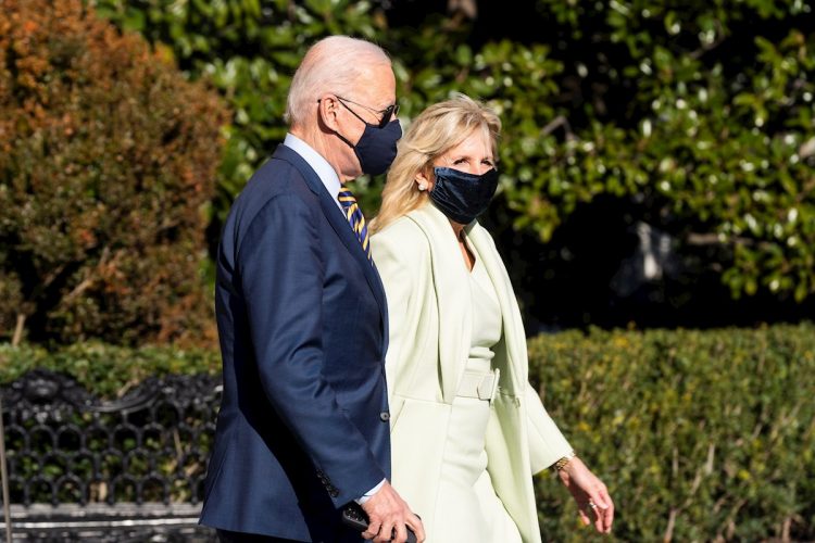 El presidente de Estados Unidos, Joe Biden y la primera dama, Jill Biden. Foto: JIM LO SCALZO/EFE/EPA/Archivo.