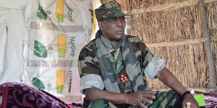 Idriss Déby, presidente fallecido en combate. Foto: twitter.com/cuba_nigerchad