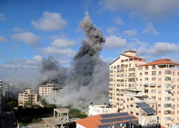 Los bombardeos israelíes seguirán sobre la Franja de Gaza. Foto: CBS.