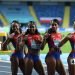 Relevo femenino cubano 4x400 ganador de la medalla de Oro en el Campeonato Mundial de Relevos en Polonia. Foto: Twitter oficial del evento.