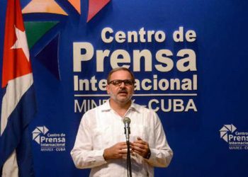 Eugenio Martínez, director de América Latina y el Caribe de la Cancillería cubana. Foto: Radio Ciudad de La Habana / Archivo.