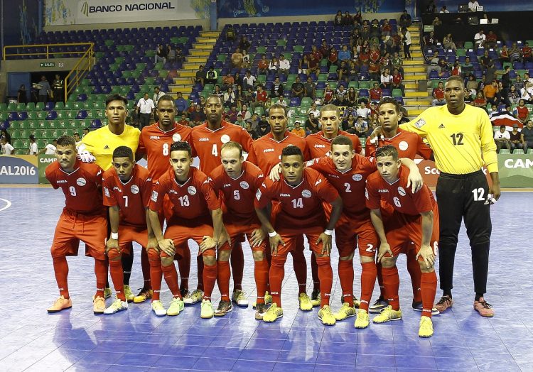 Selección cubana durante el partido Cuba vs Costa Rica, en Costa Rica 2016. Foto: concacaf.com