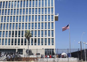 Embajada de Estados Unidos en La Habana. Foto: Desmond Boylan / AP / Archivo.