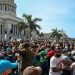 Protestas frente al Capitolio de La Habana el 11 de julio de 2021. Foto: Getty Images vía BBC / Archivo.