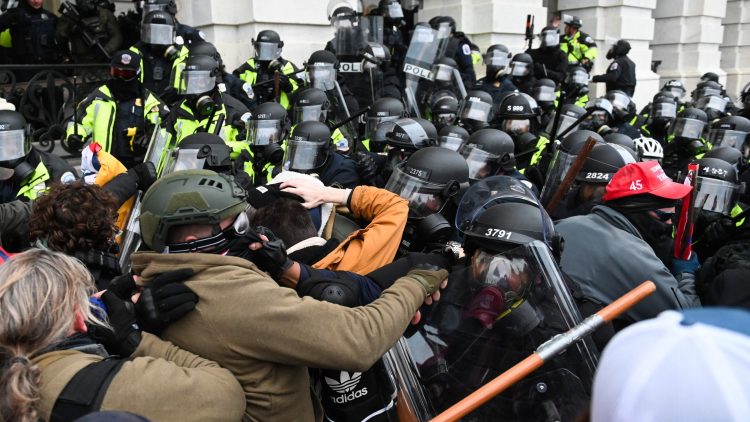 El asalto al Capitolio el pasado 6 de enero. Foto: The Daily Beast.