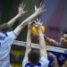 Momento del partido entre Cuba y Rusia, ganado por los rusos 3-0, en los octavos de final del Campeonato Mundial Sub-19 de voleibol masculino con sede en Irán. Foto: volleyballworld.com