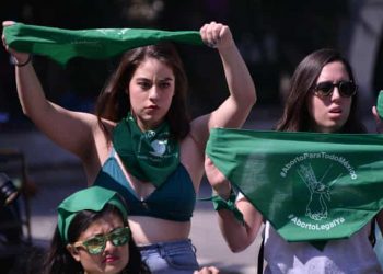 Manifestantes proaborto en México. Foto: The Guardian.