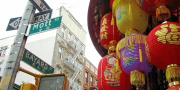 Chinatown, el barrio chino de Nueva York. Foto: Angie Castells/ A Nueva York
