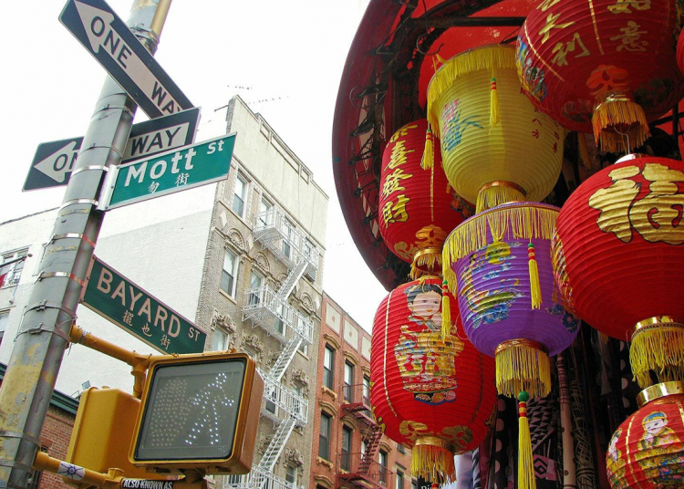 Chinatown, el barrio chino de Nueva York. Foto: Angie Castells/ A Nueva York