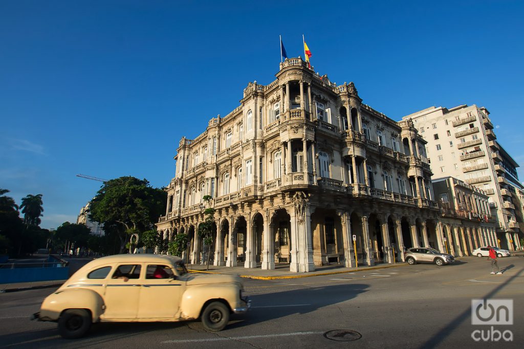 Embajada de España en La Habana. Foto: Otmaro Rodríguez / Archivo.