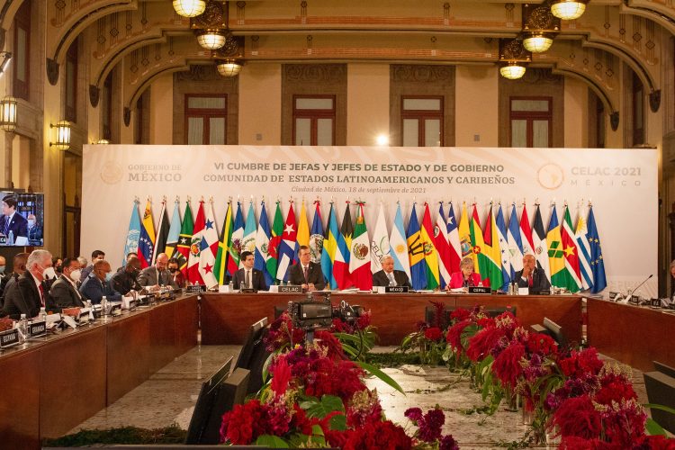 Sesión de la pasada cumbre de Celac. Foto: cancillería cubana.