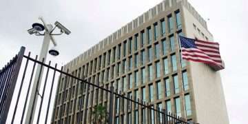Embajada de Estados Unidos en La Habana. Foto: BBC / Archivo.