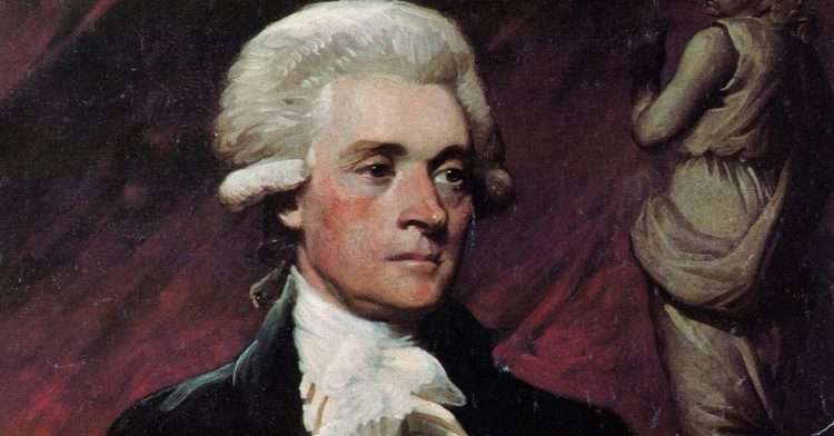 Thomas Jefferson (1786), cuadro del pintor Mather Brown.