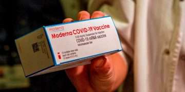 Vacuna de Moderna contra el coronavirus. Foto: EFE/ Cati Cladera/Archivo.